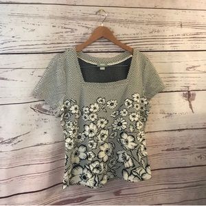 NWT Anthropologie Maeve Floral Shirt